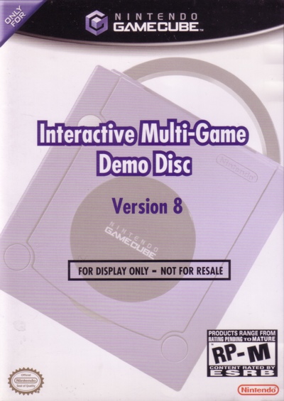 Interactive Multi-Game Demo Disc Version 8