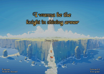 I Wanna Be The Knight In Shining Armor
