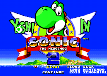 Yoshi in Sonic the Hedgehog 2