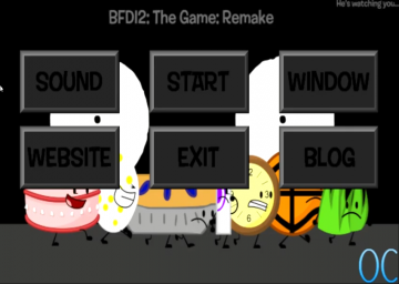 I remade the BFDIA 5b Title Screen!