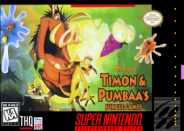 Timon & Pumbaa's Jungle Games (SNES)