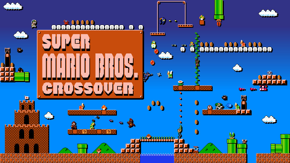 SUPER MARIO CROSSOVER free online game on