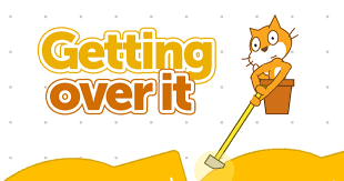 Getting Over It (Scratch version) Speedrun/walkthrough on Make a GIF