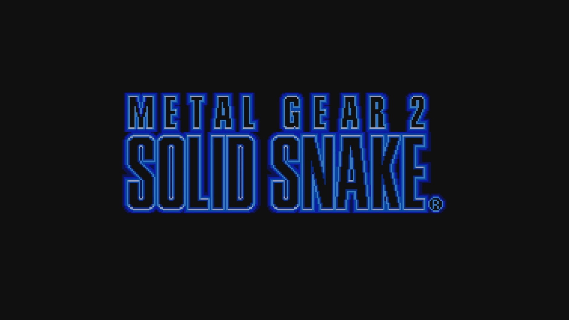Metal Gear 2: Solid Snake (1990) MSX2 - Full Game 100% Complete