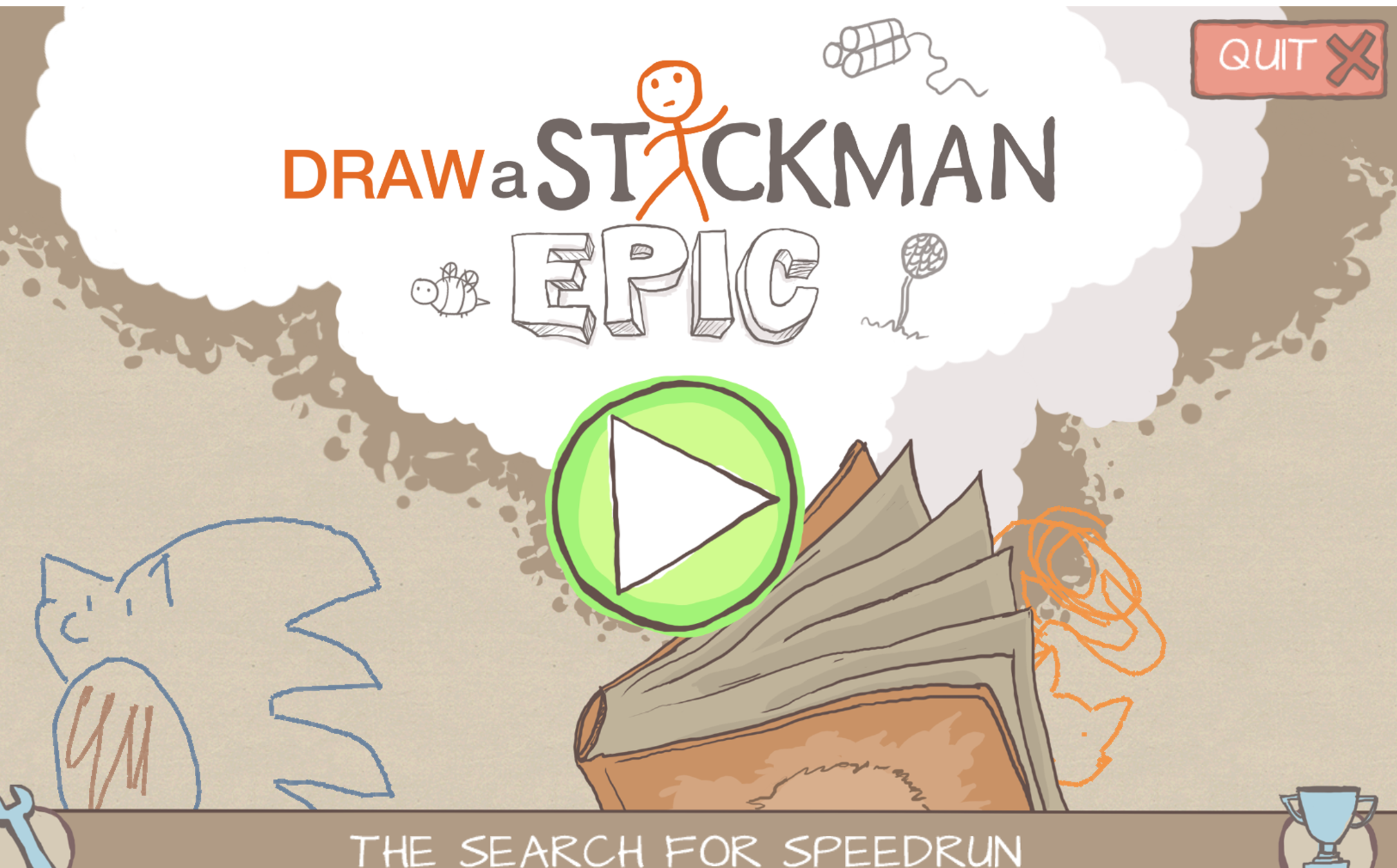 Draw a Stickman: Epic 3 - Speedrun