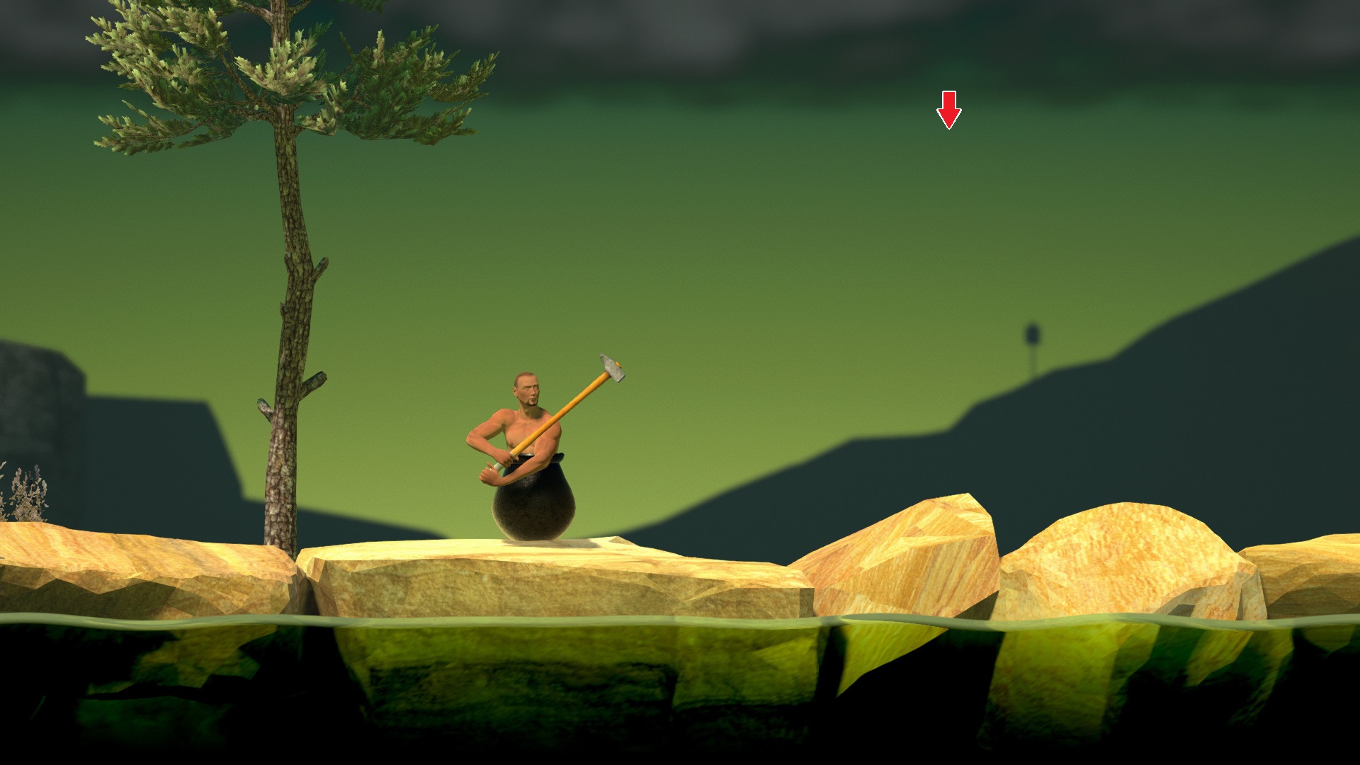 Getting Over It With Bennett Foddy - Speedrun