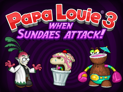 Papa Louie 3 When Sundaes Attack Walkthrough Part 3 